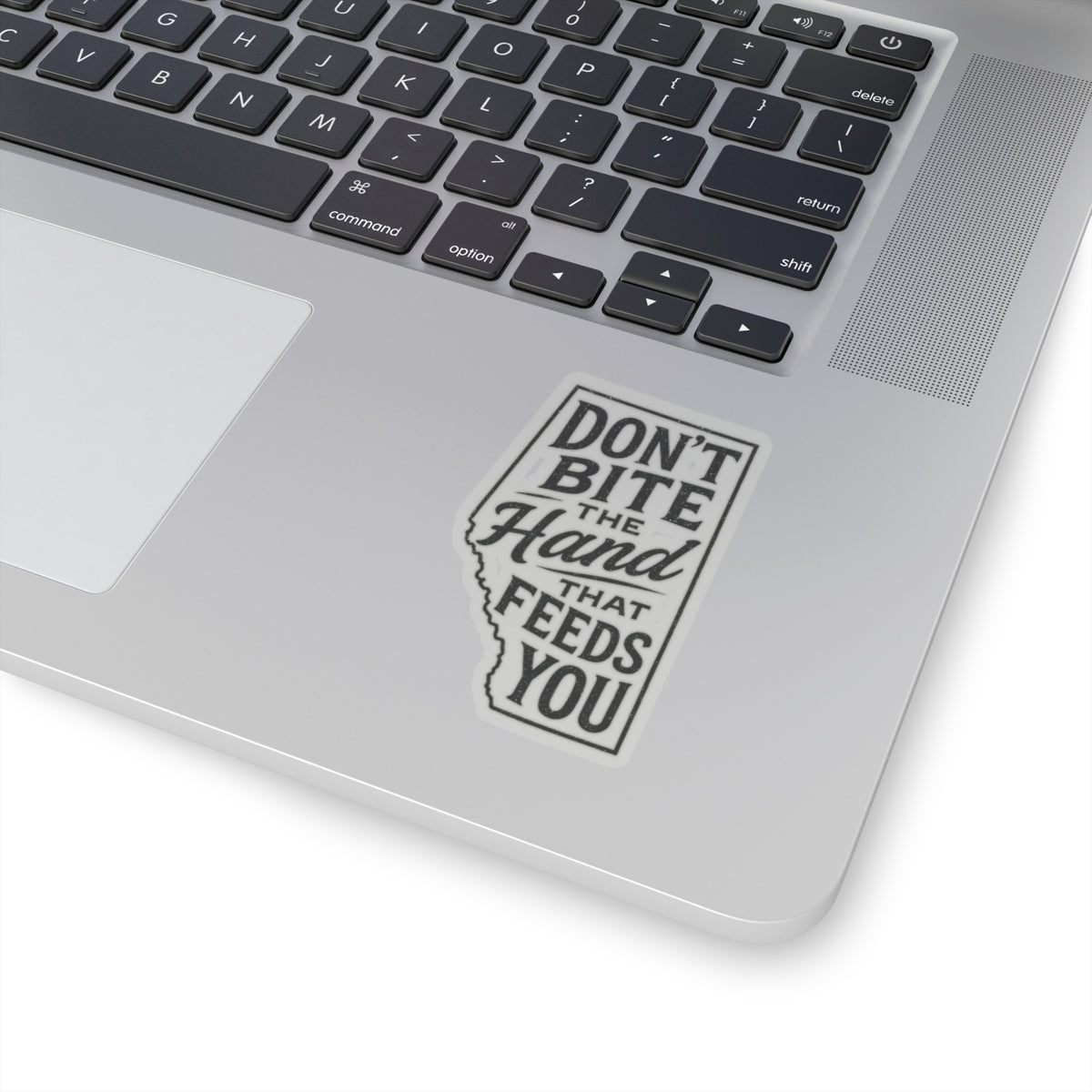 "Don't Bite The Hand" Sticker