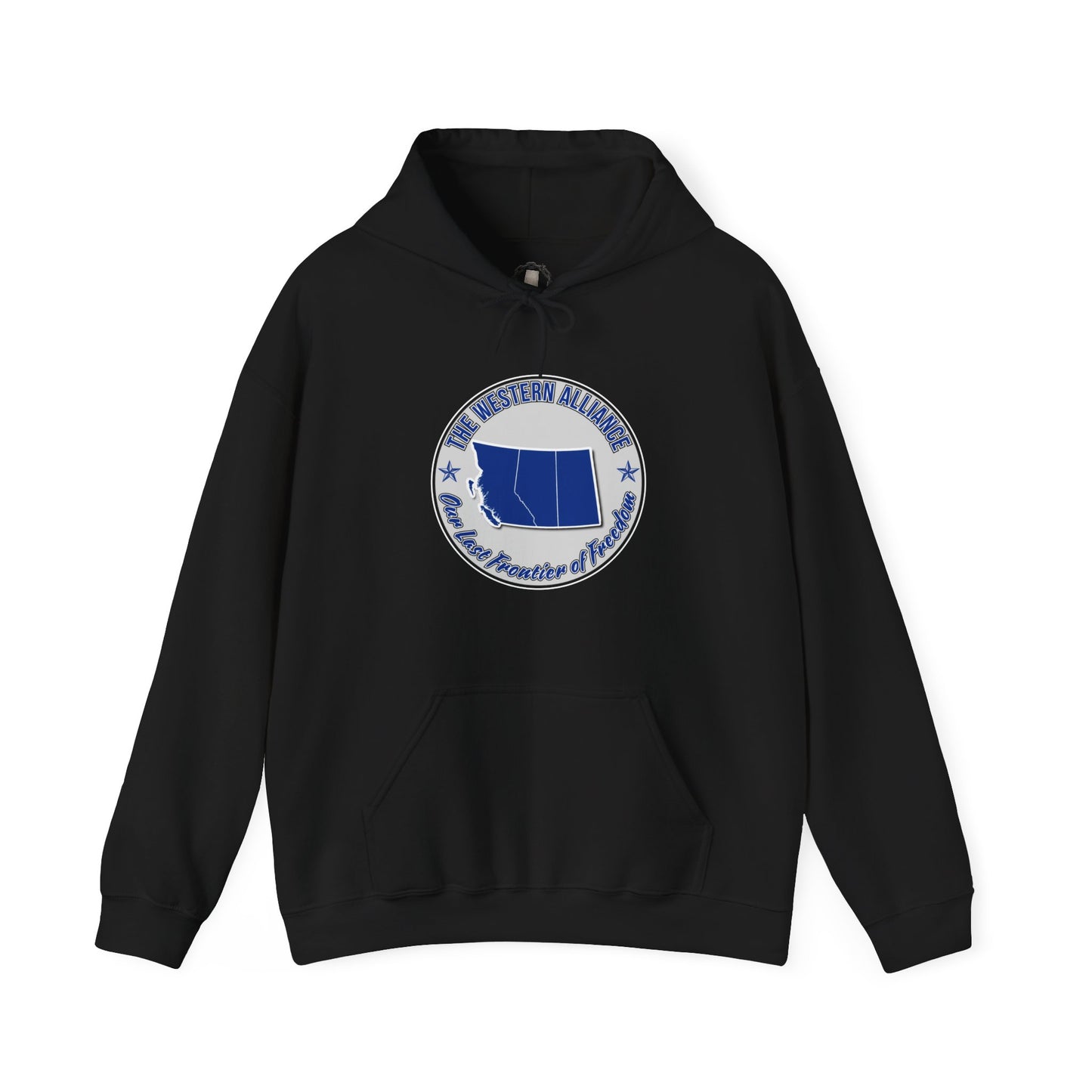 "Western Alliance, Blue" Hoodie