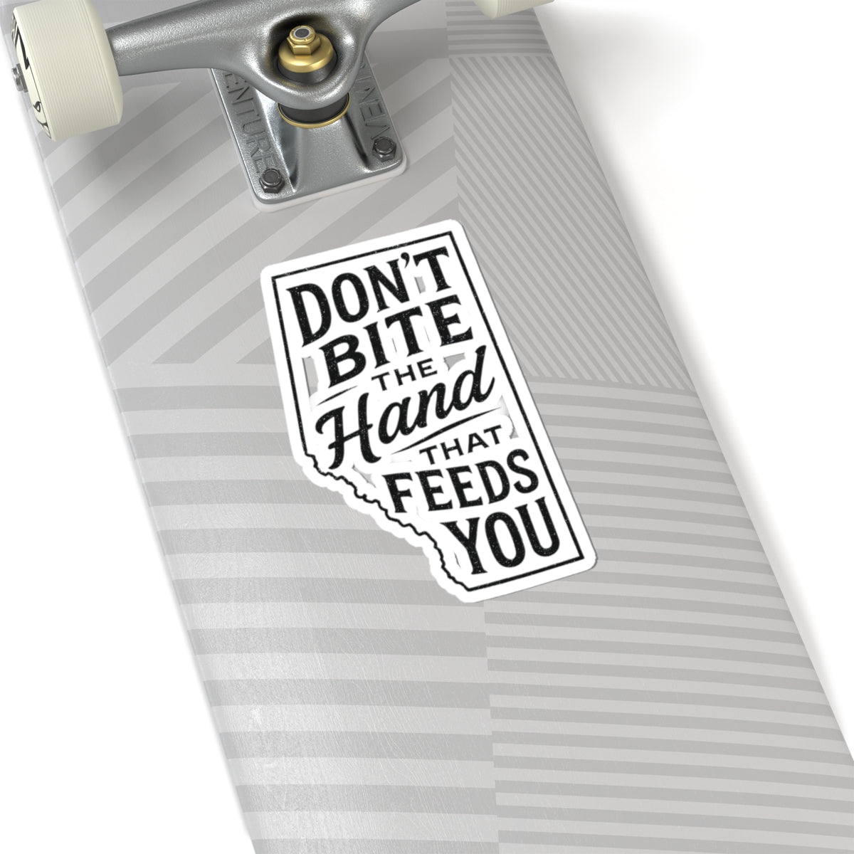 "Don't Bite The Hand" Sticker