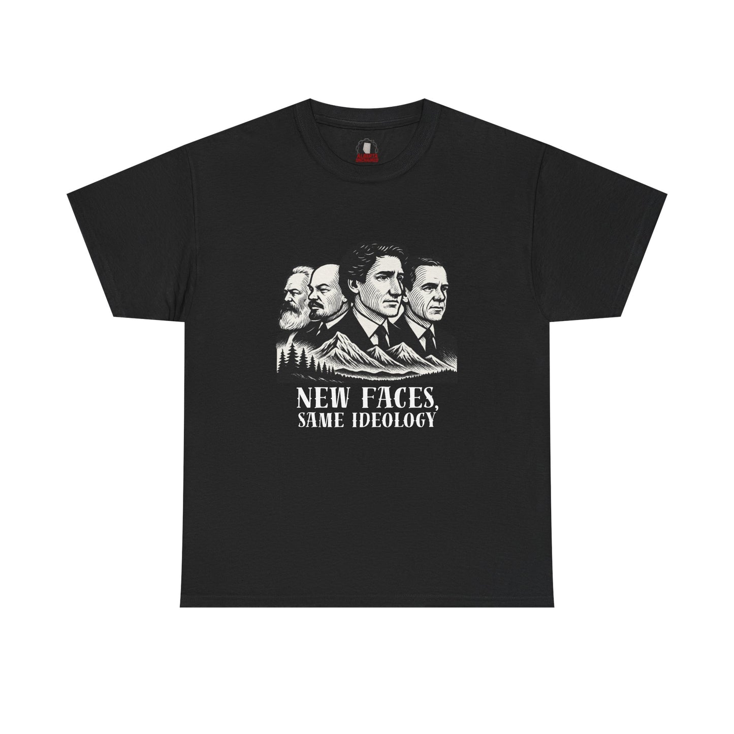 "New Faces, Same Ideology" T-Shirt