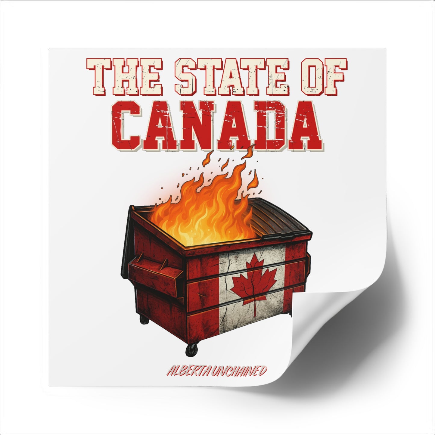 "State of Canada" Sticker