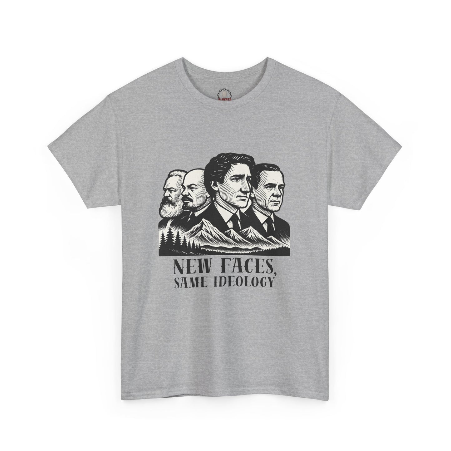 "New Faces, Same Ideology" T-Shirt