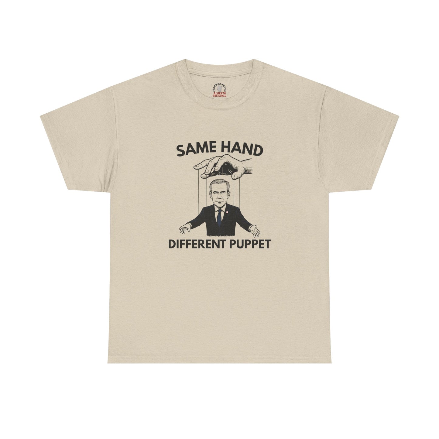 "Same Hand, Different Puppet" T-Shirt