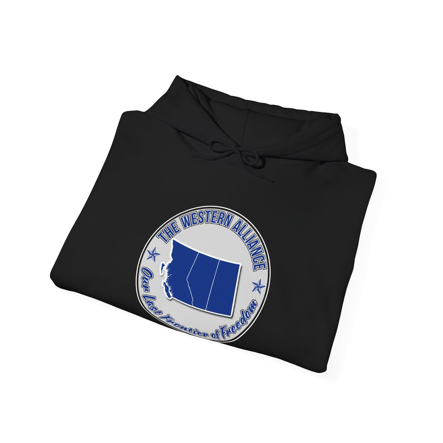 "Western Alliance, Blue" Hoodie