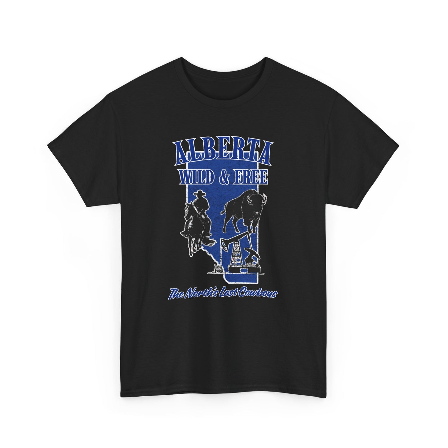 "Wild & Free, Blue" T-Shirt