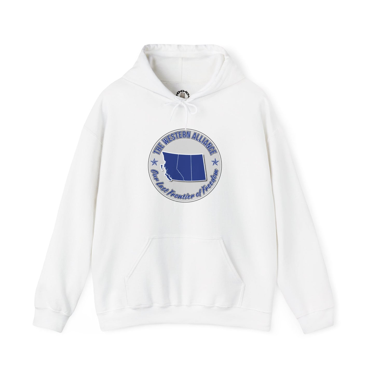 "Western Alliance, Blue" Hoodie