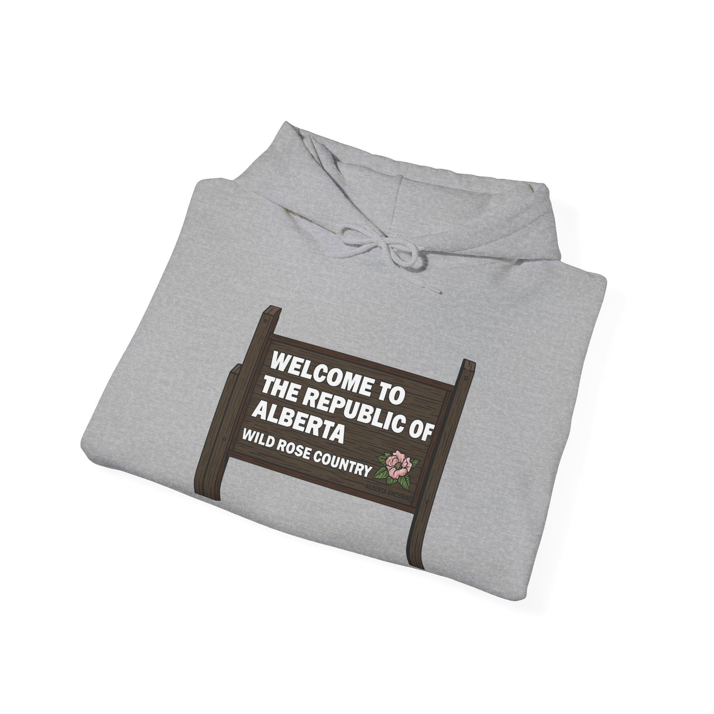 "Republic of Alberta Sign" Hoodie