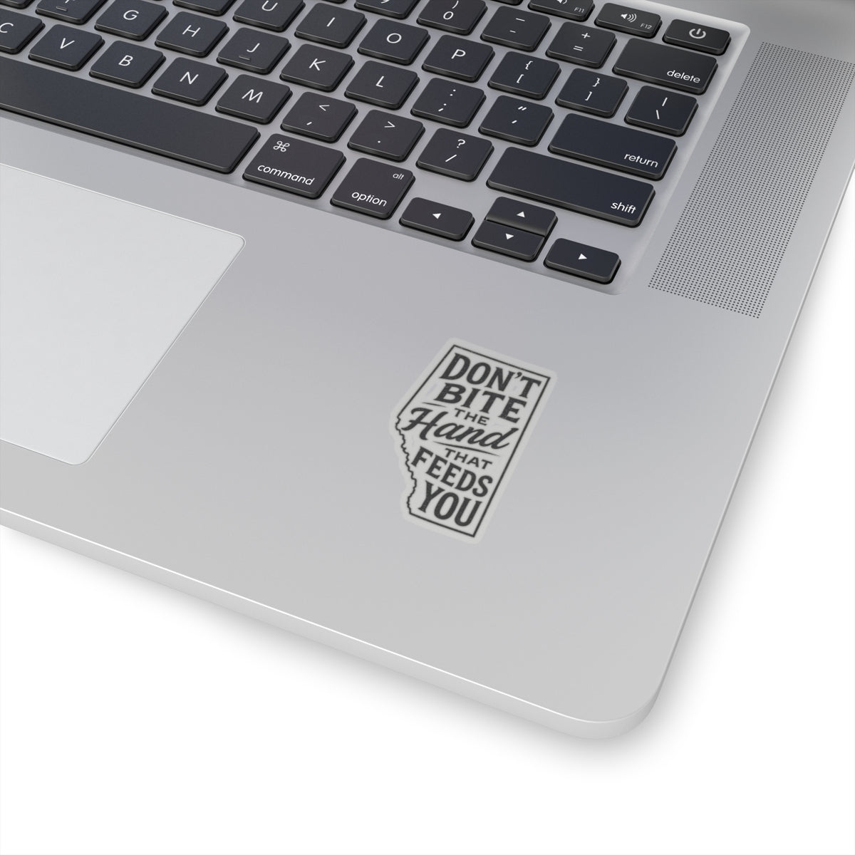"Don't Bite The Hand" Sticker