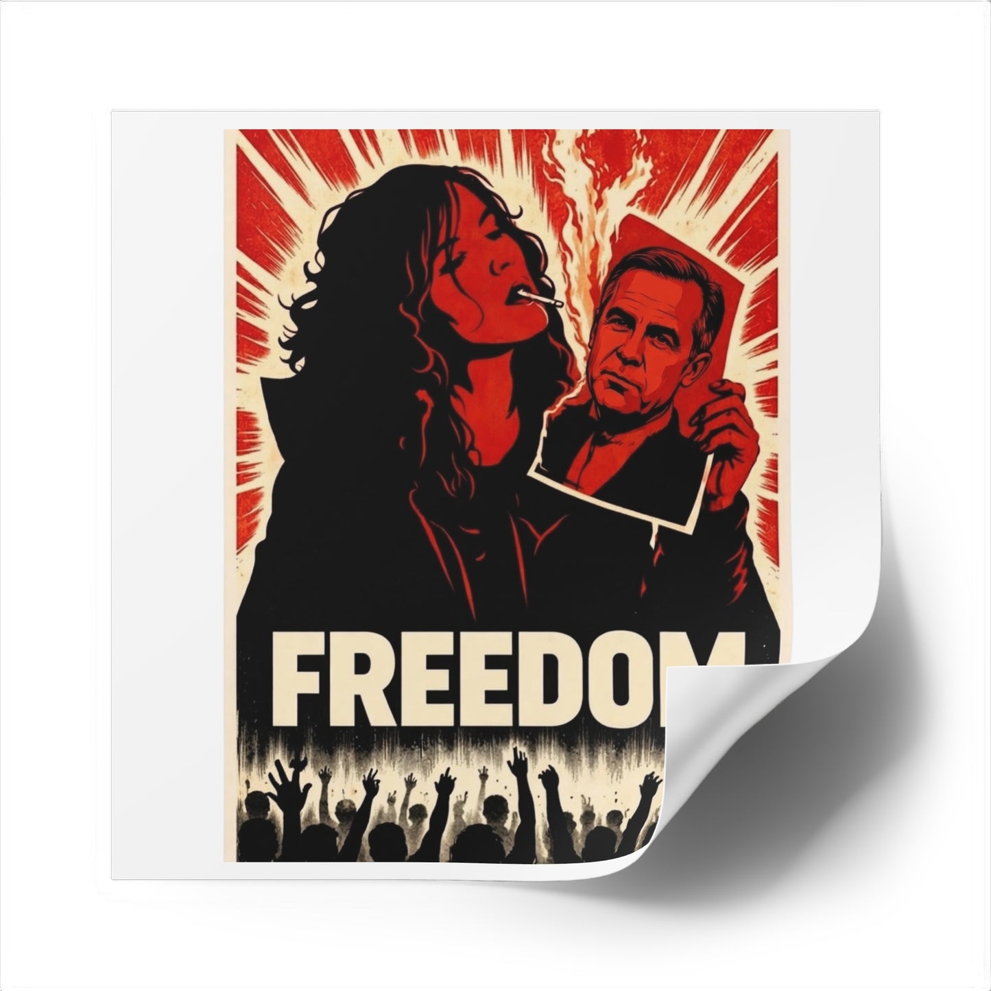 "FREEDOM" Sticker