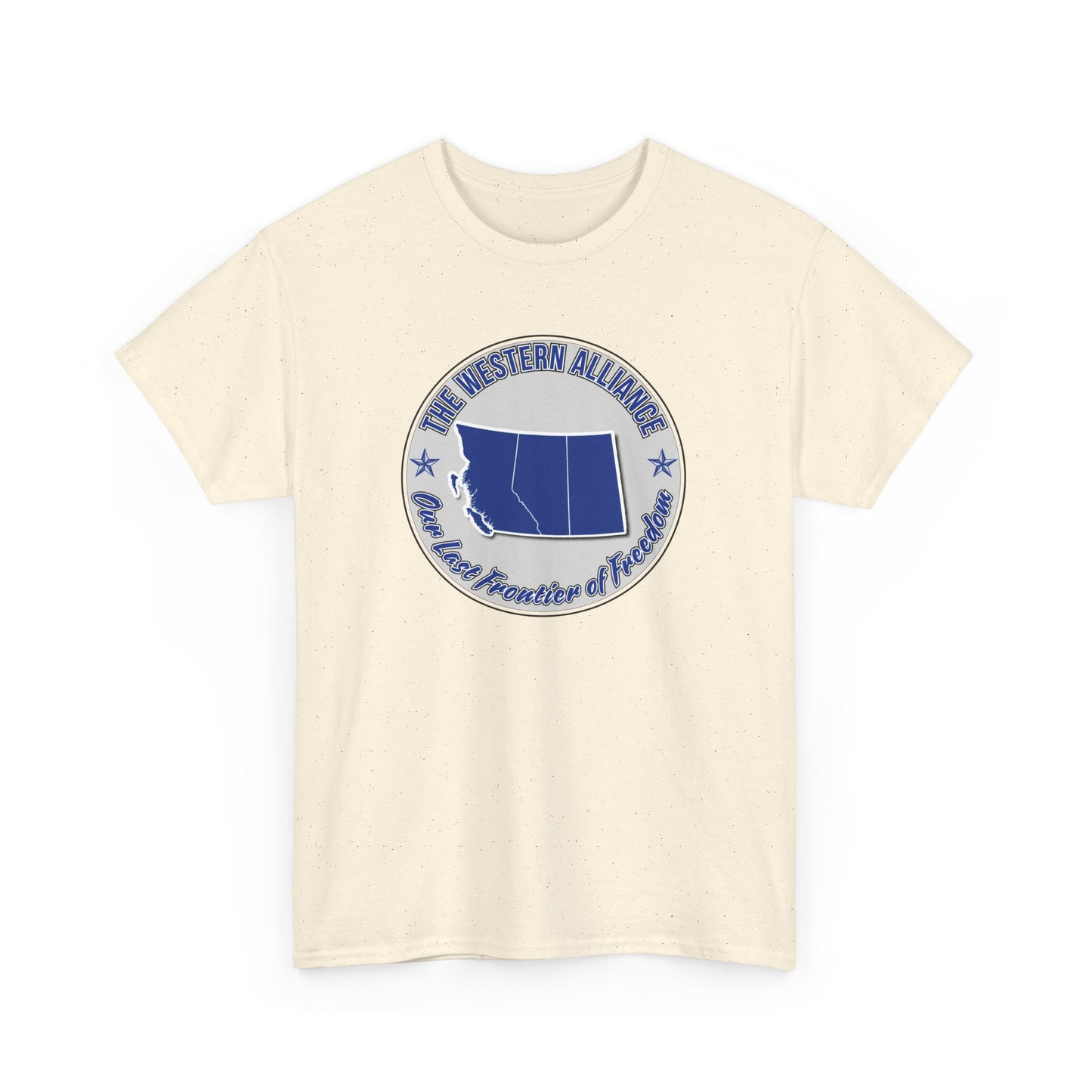 "Western Alliance, Blue" T-shirt