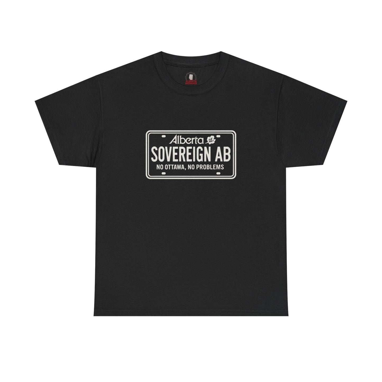 "Sovereign AB License Plate" T-Shirt