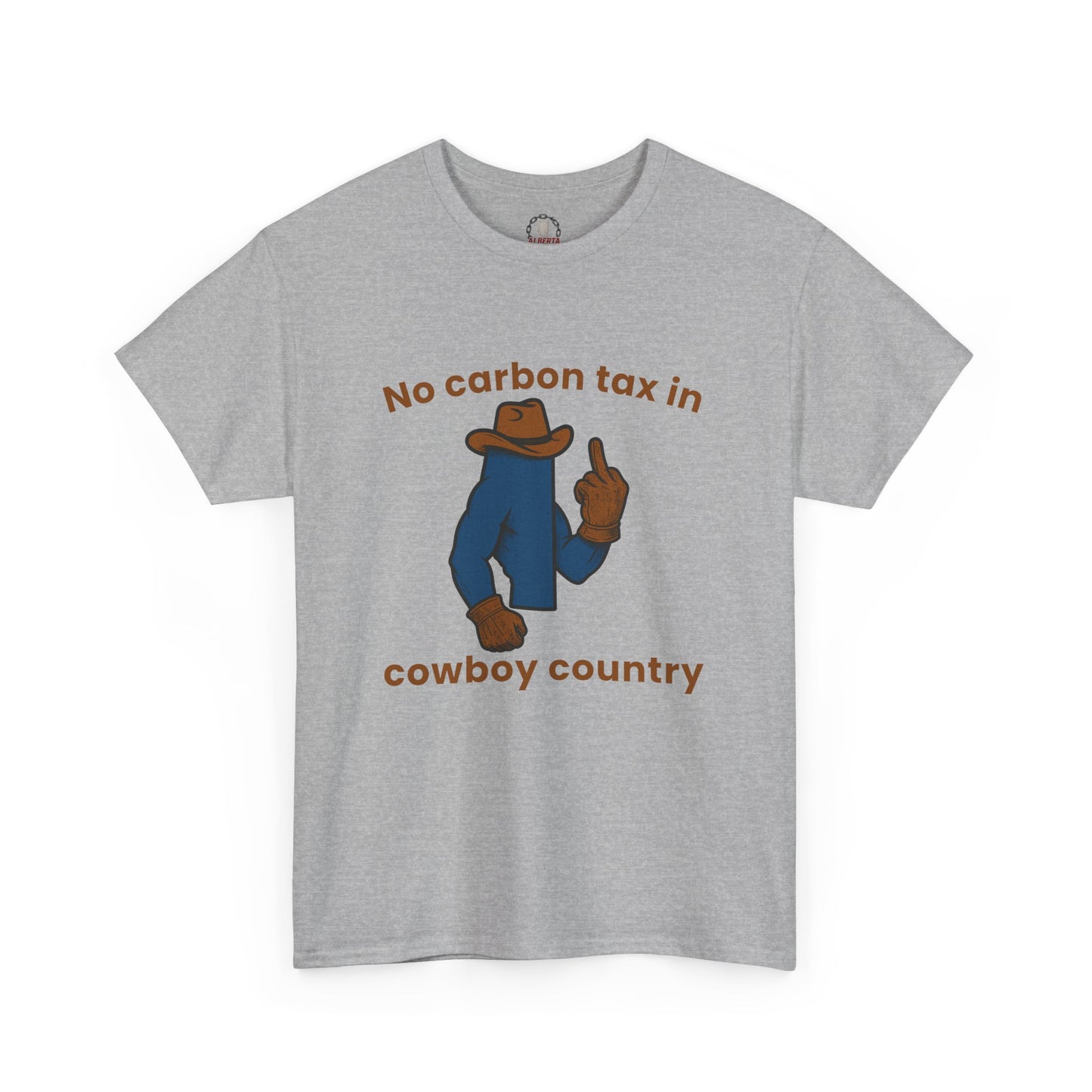 "No Carbon Tax in Cowboy Country" T-Shirt