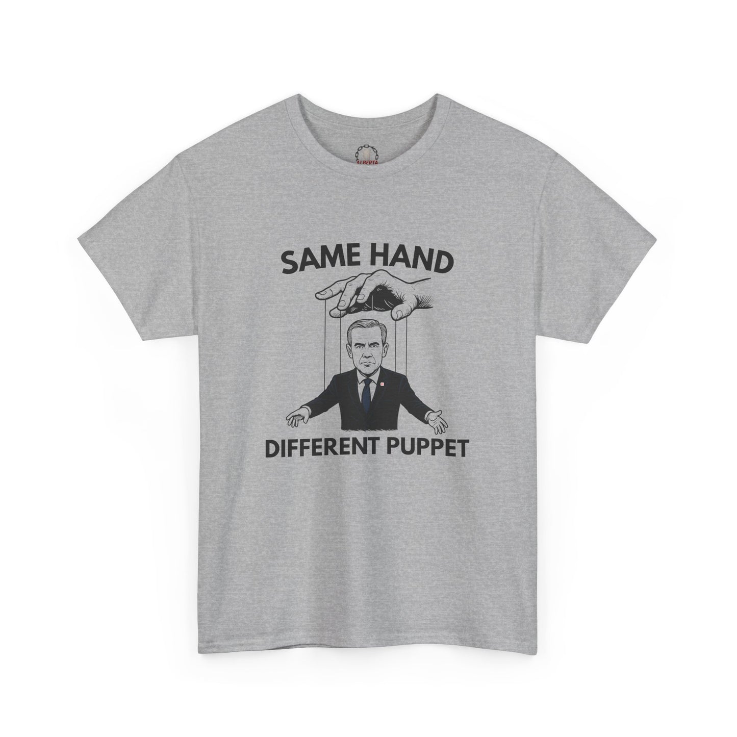 "Same Hand, Different Puppet" T-Shirt