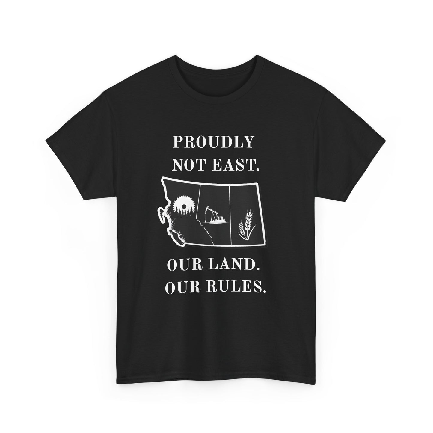 "Proudly Not East" T-Shirt