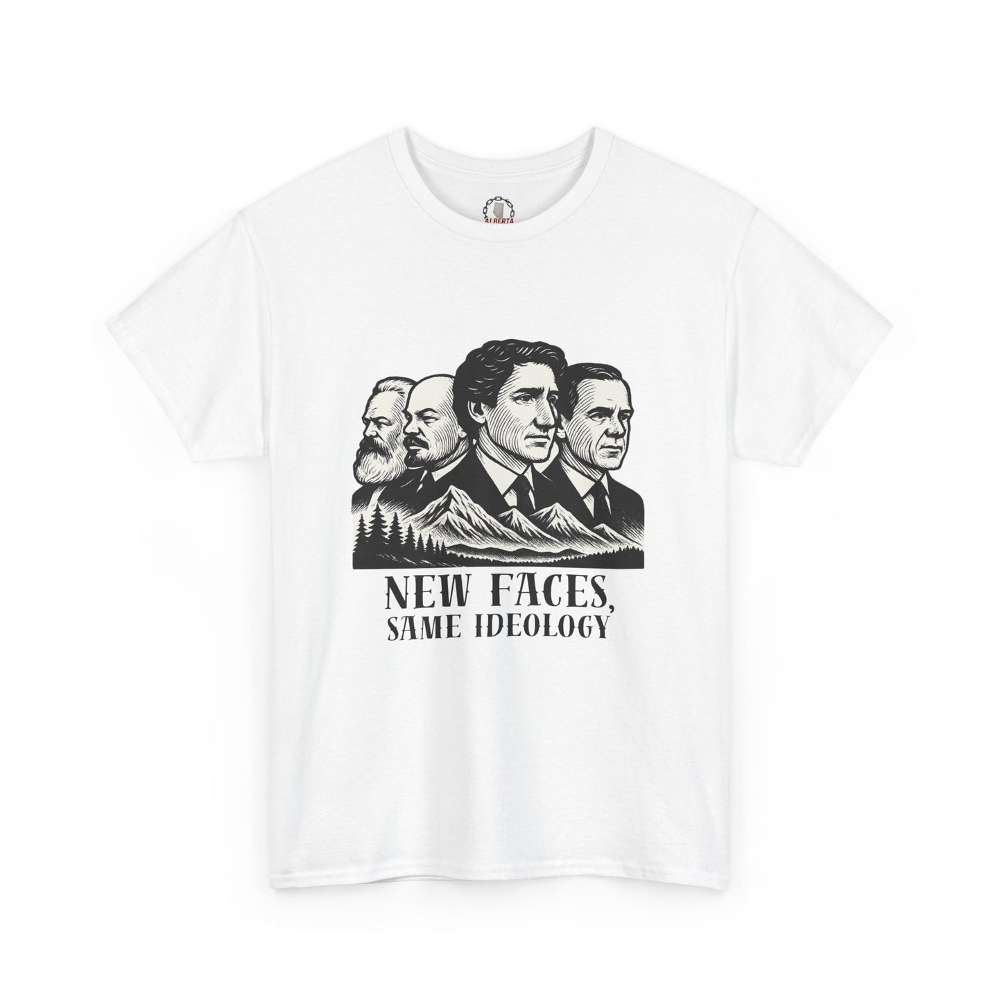 "New Faces, Same Ideology" T-Shirt