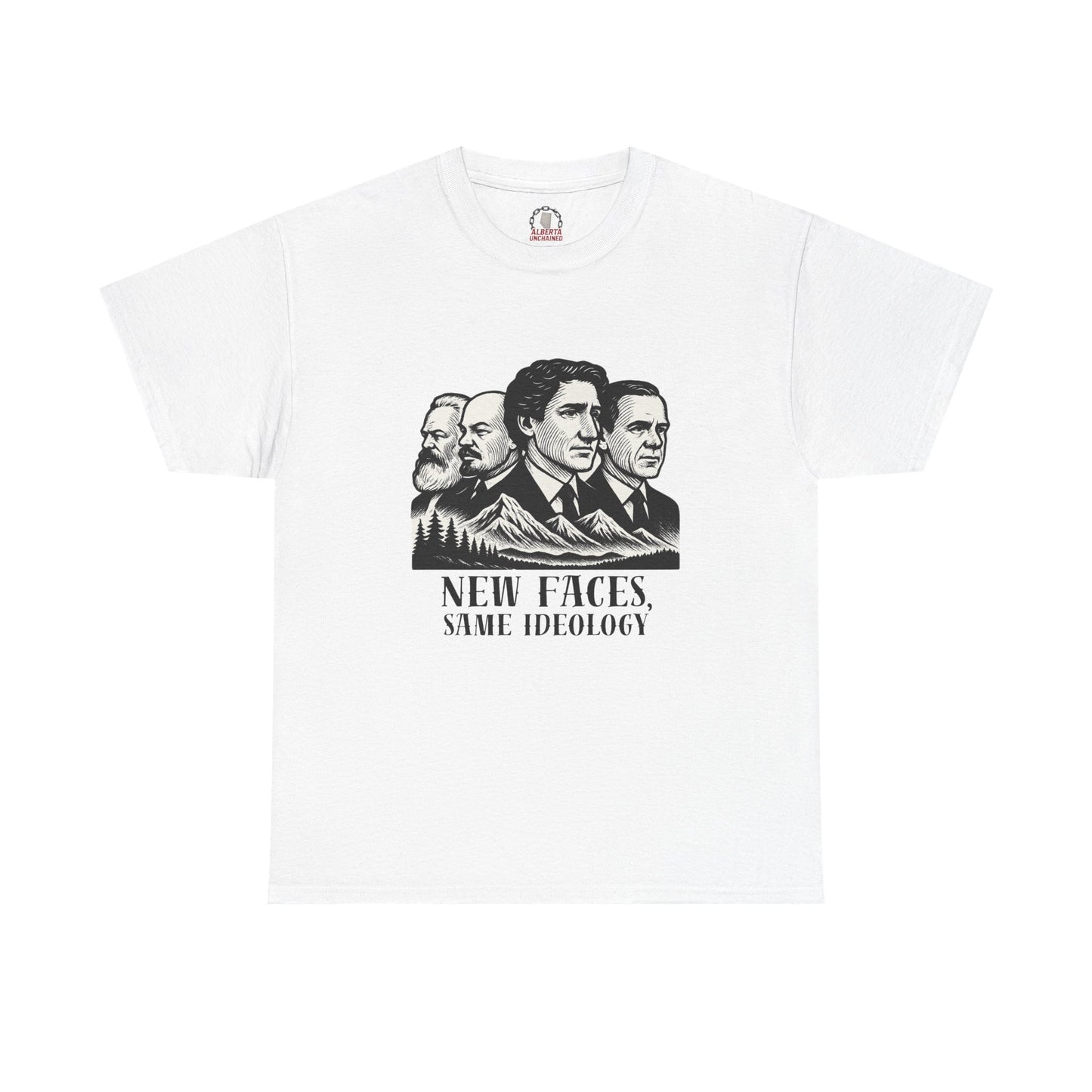 "New Faces, Same Ideology" T-Shirt
