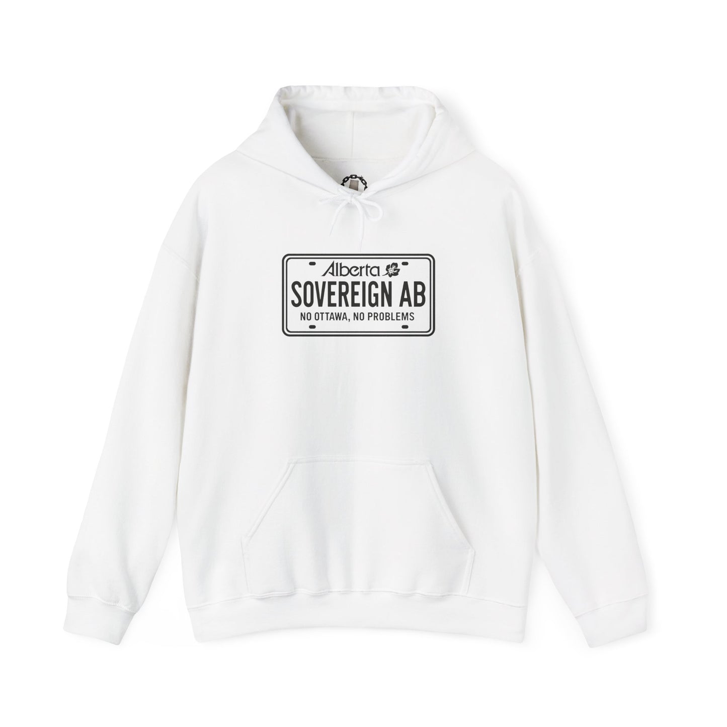 "Sovereign AB License Plate" Hoodie