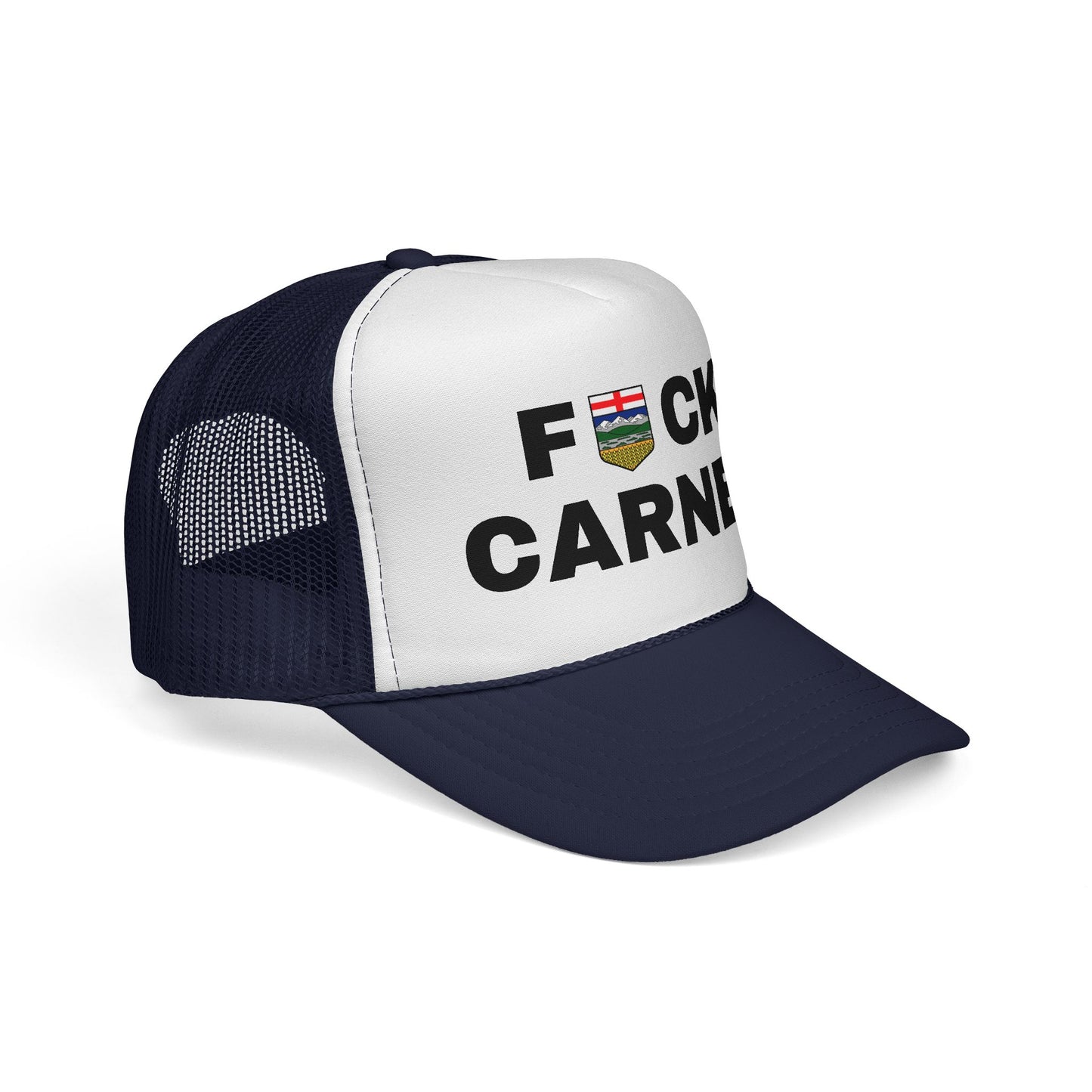 "F Carney Crest" Trucker Hat