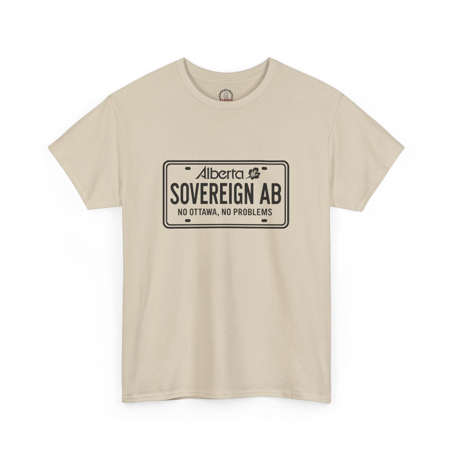 "Sovereign AB License Plate" T-Shirt