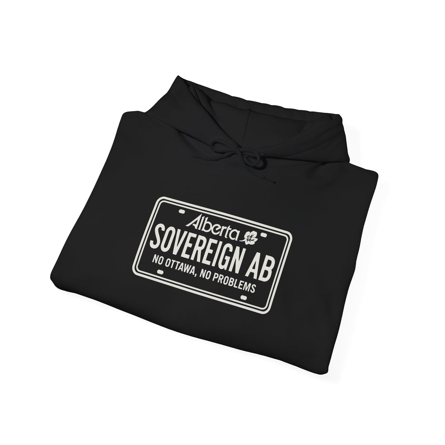 "Sovereign AB License Plate" Hoodie