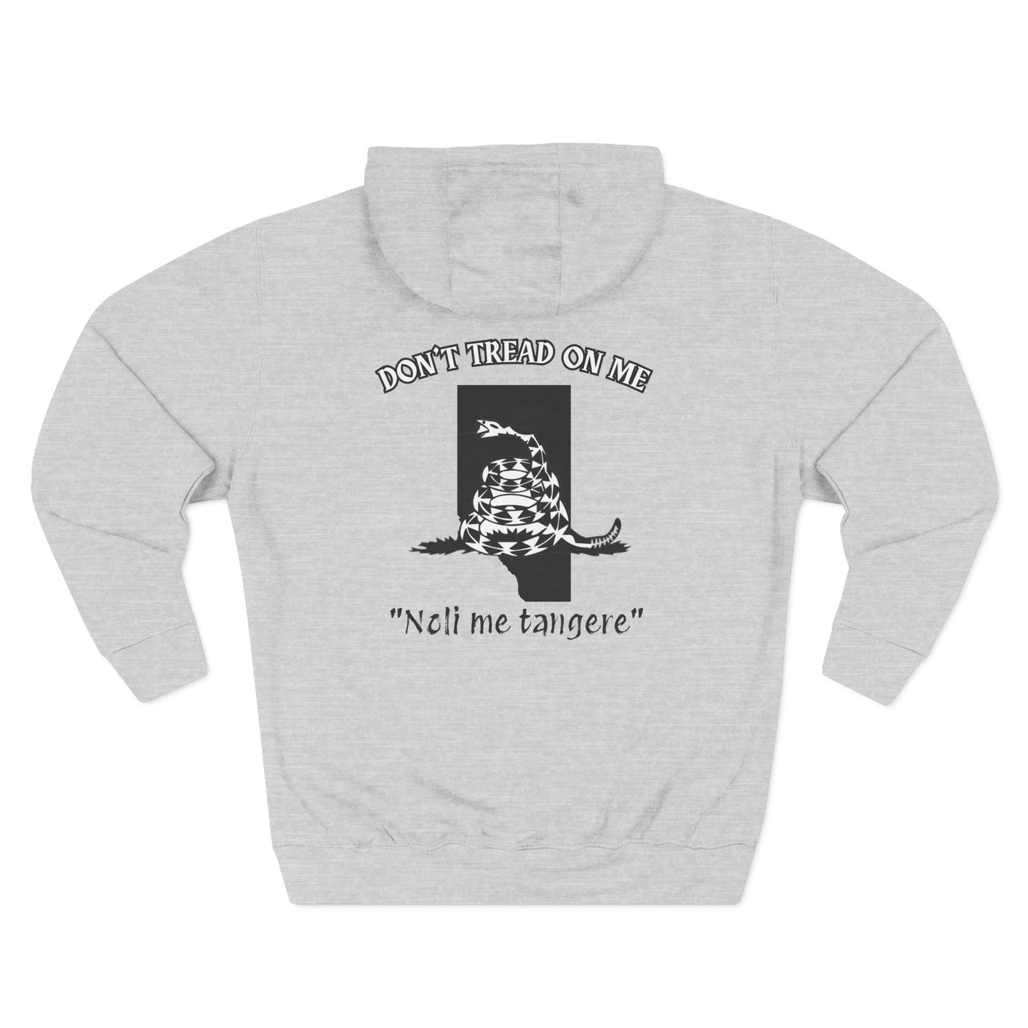 "Don't Tread On Me, White" Hoodie