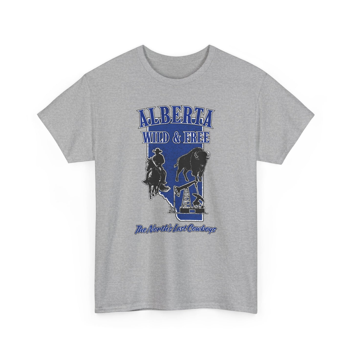 "Wild & Free, Blue" T-Shirt