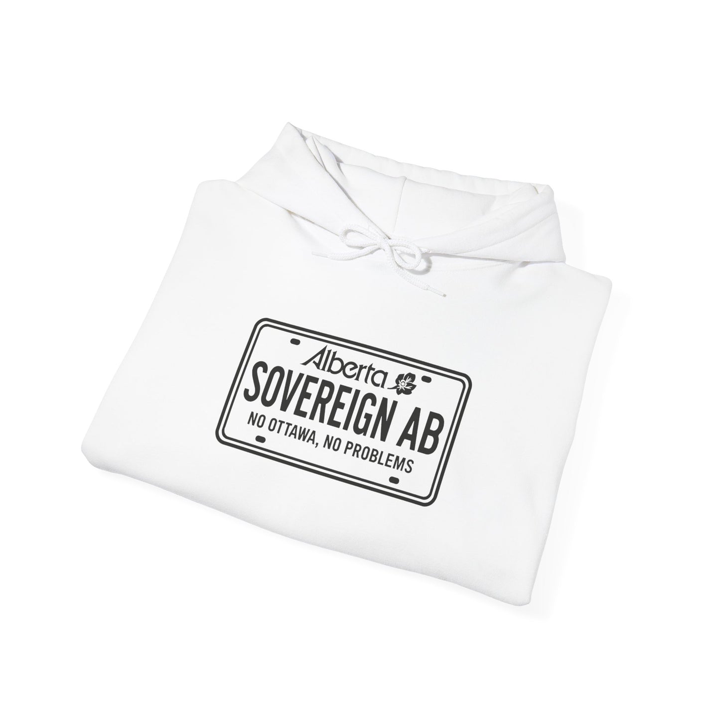 "Sovereign AB License Plate" Hoodie