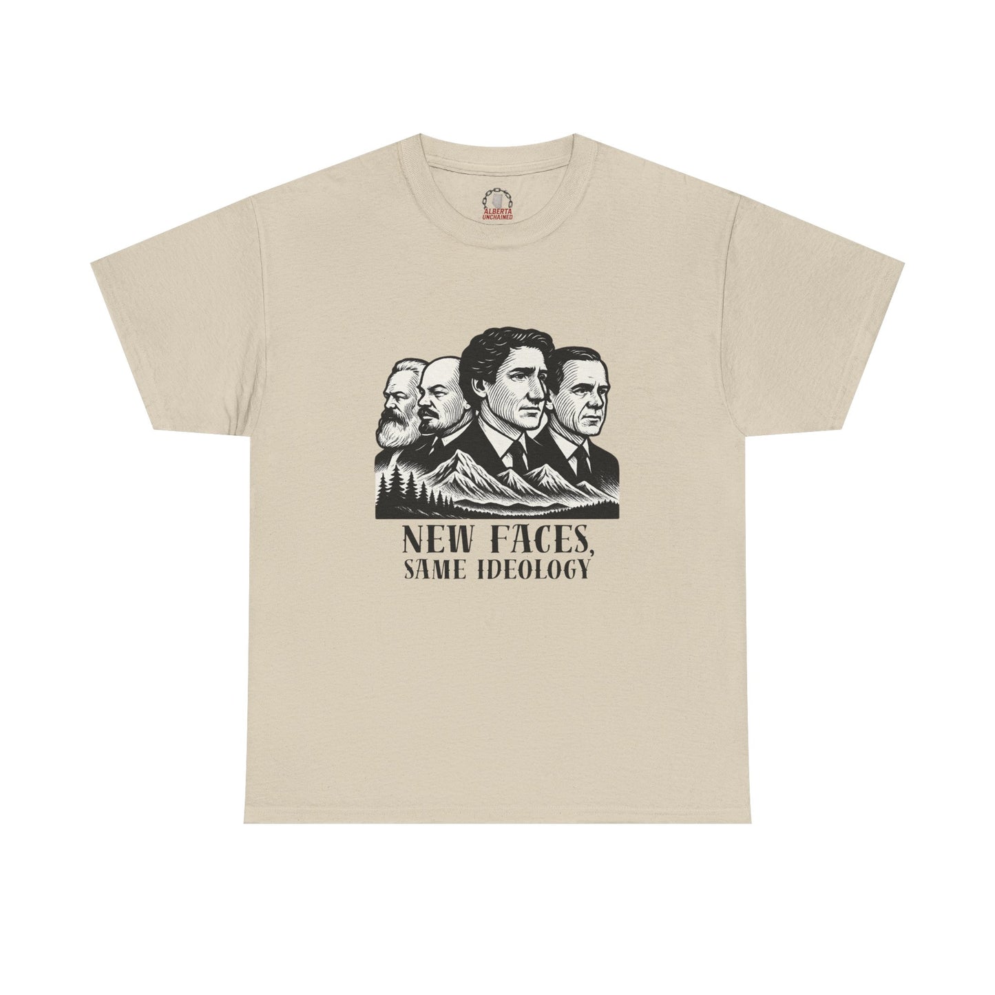 "New Faces, Same Ideology" T-Shirt