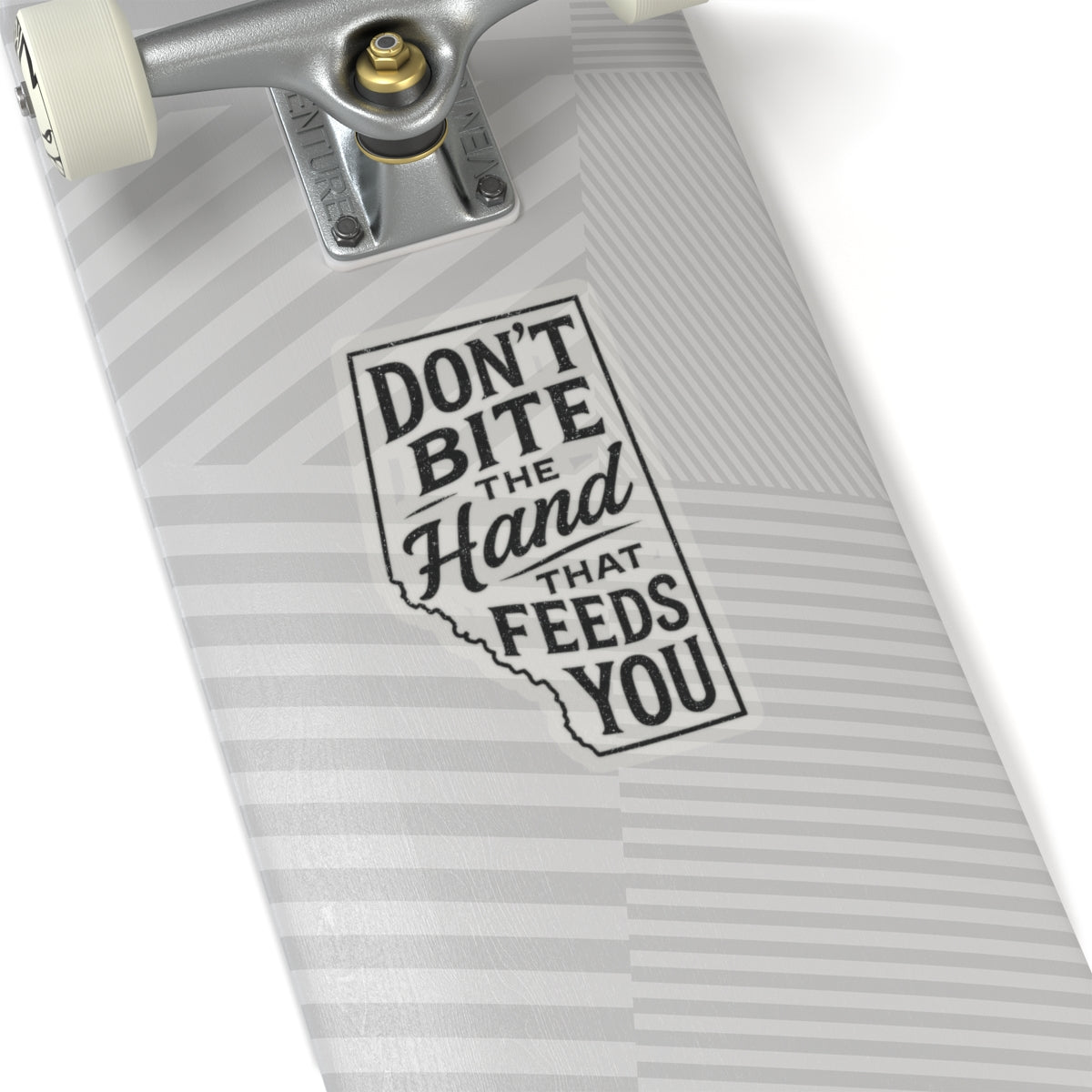 "Don't Bite The Hand" Sticker