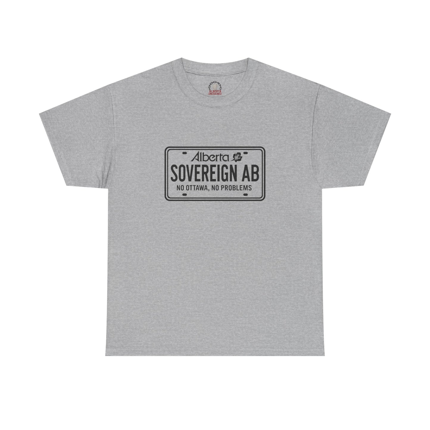 "Sovereign AB License Plate" T-Shirt