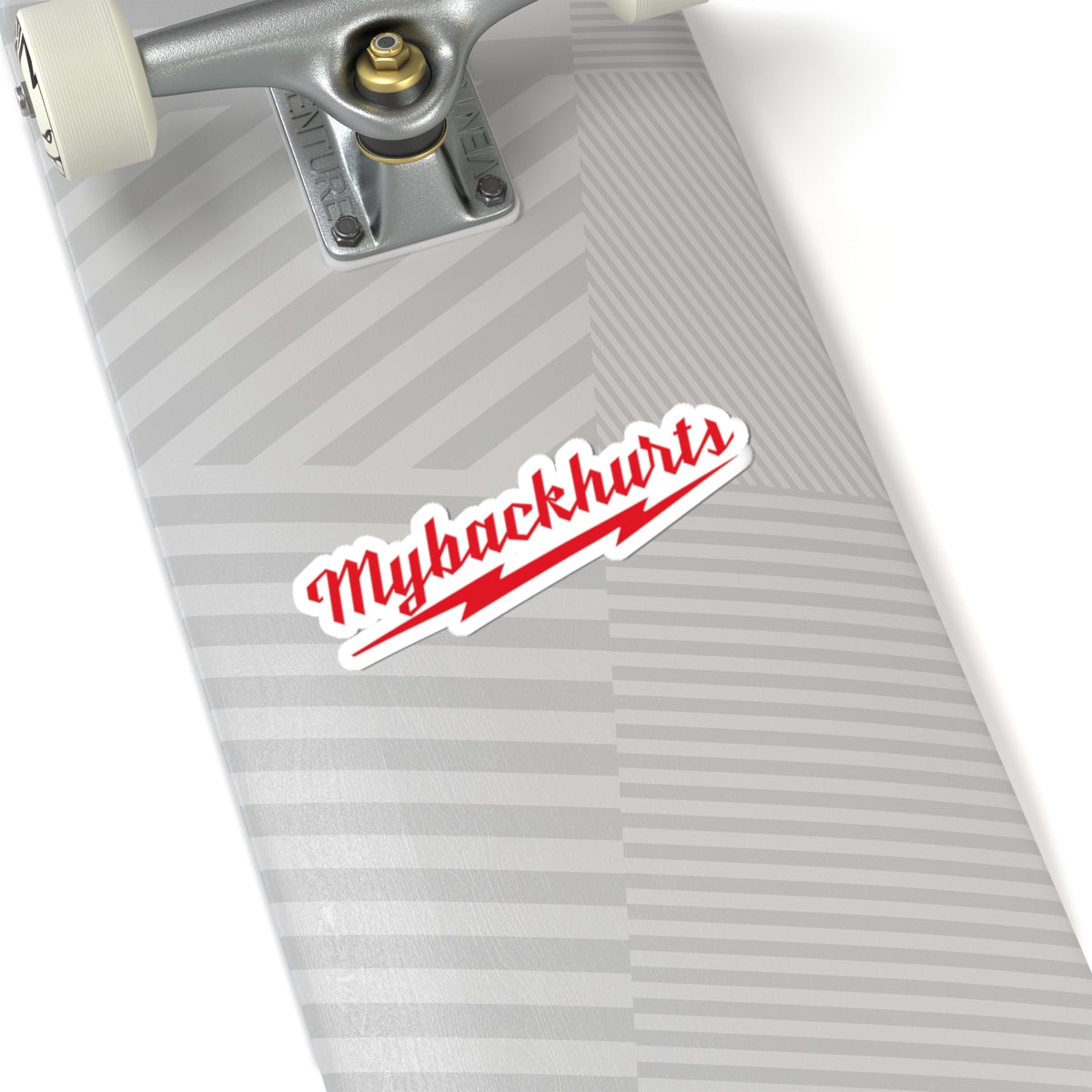 "MyBackHurts" Sticker