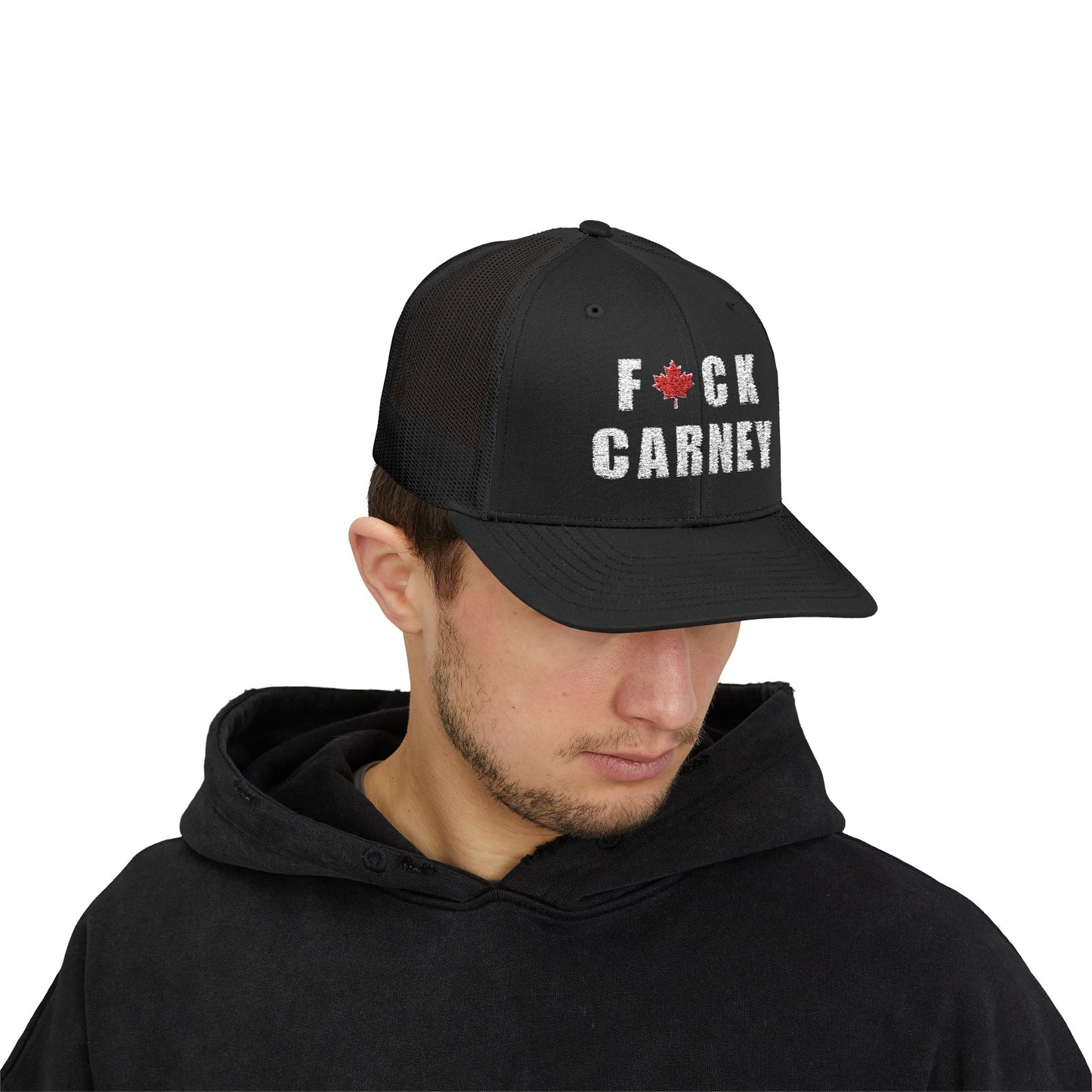 "F Carney" Maple Leaf, Trucker Cap