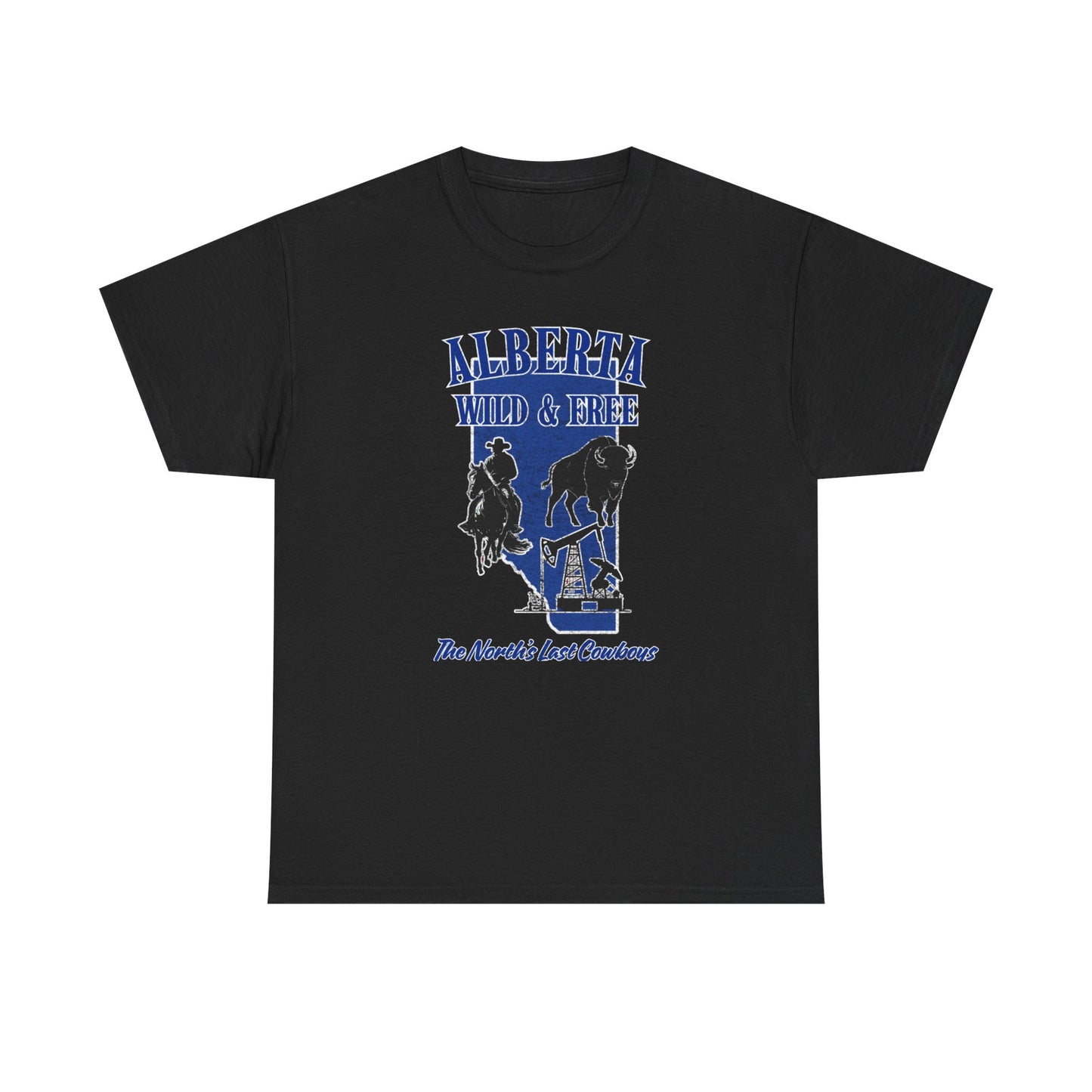 "Wild & Free, Blue" T-Shirt