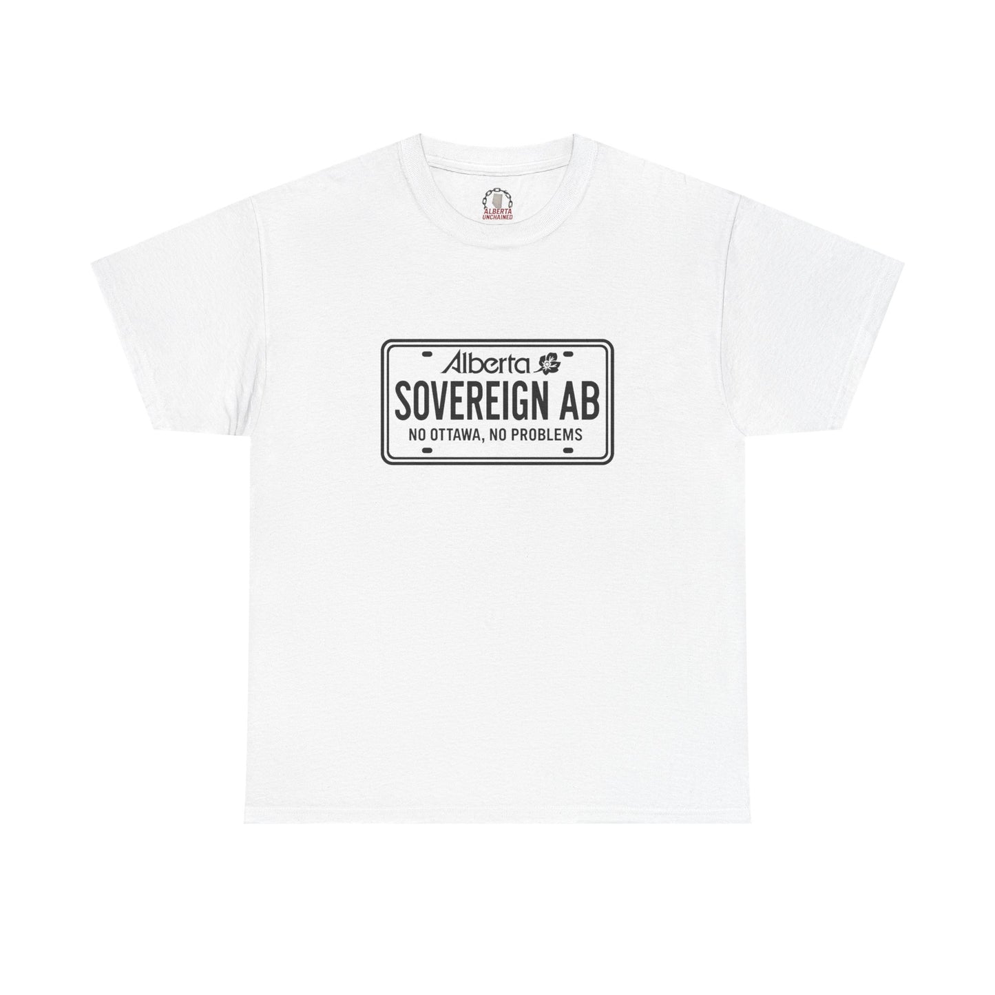 "Sovereign AB License Plate" T-Shirt