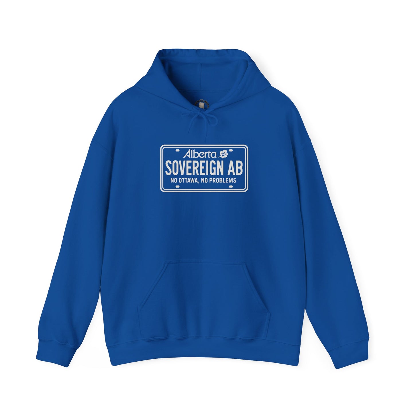 "Sovereign AB License Plate" Hoodie