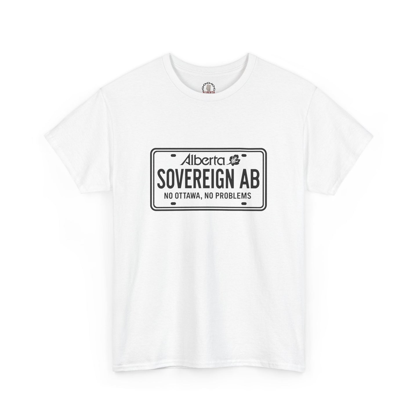 "Sovereign AB License Plate" T-Shirt