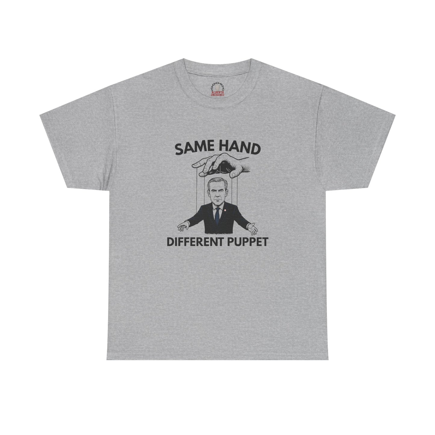 "Same Hand, Different Puppet" T-Shirt