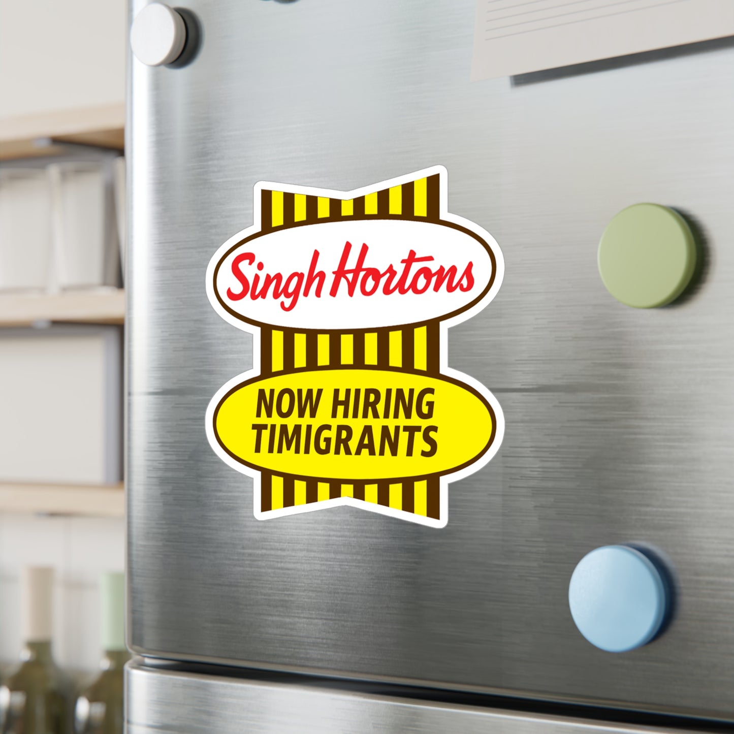 "Singh Hortons" Sticker