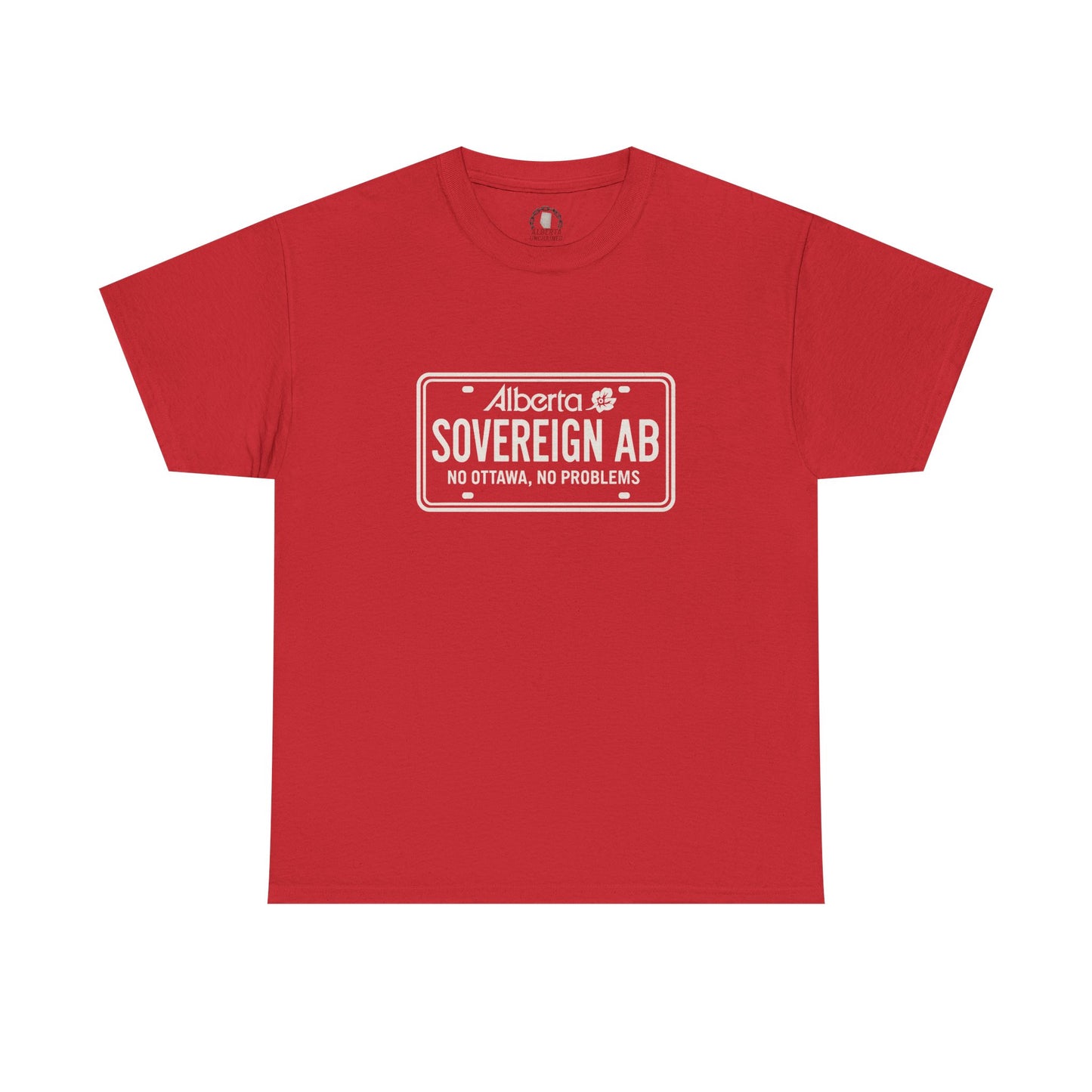 "Sovereign AB License Plate" T-Shirt