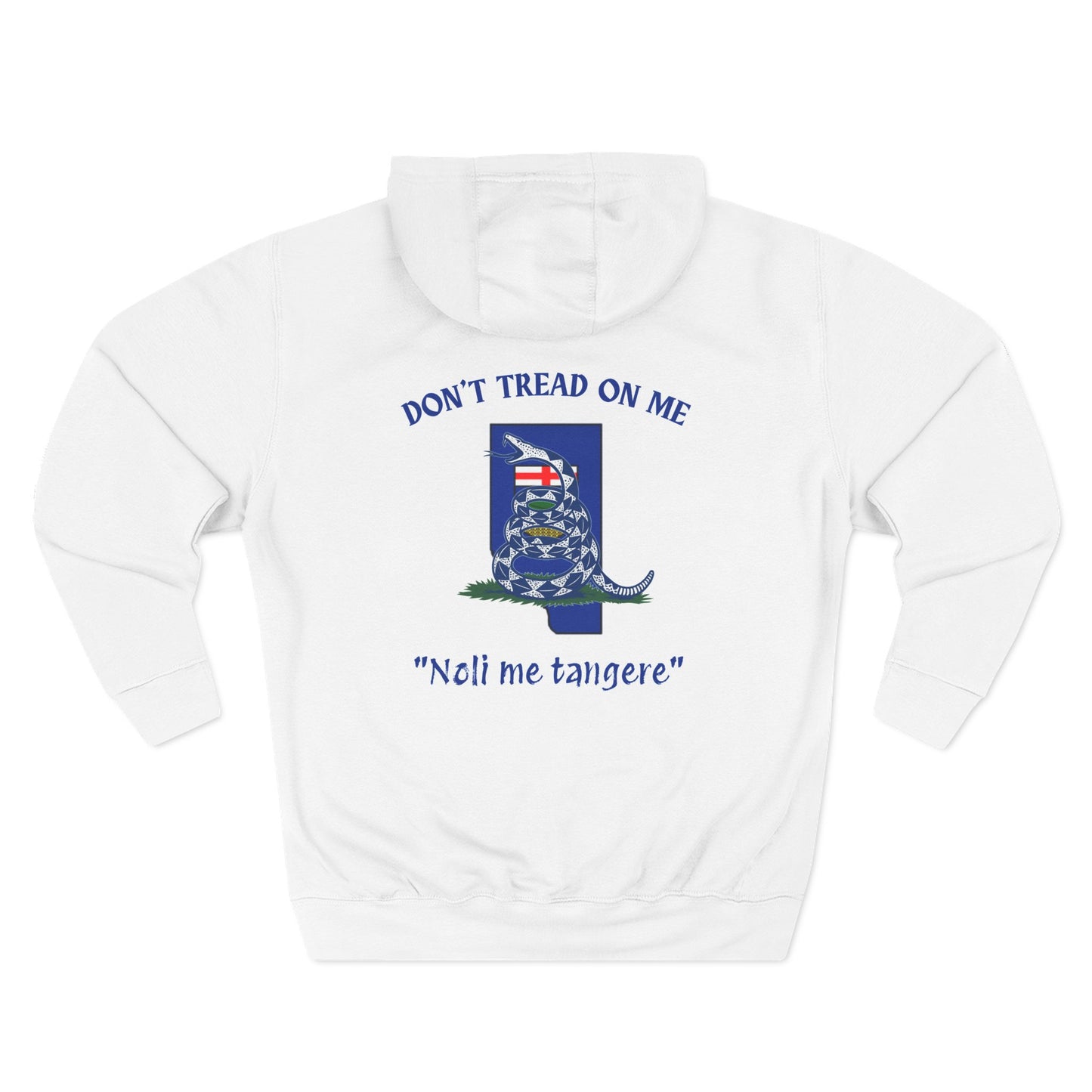 "Don't Tread On Me, Blue" Hoodie