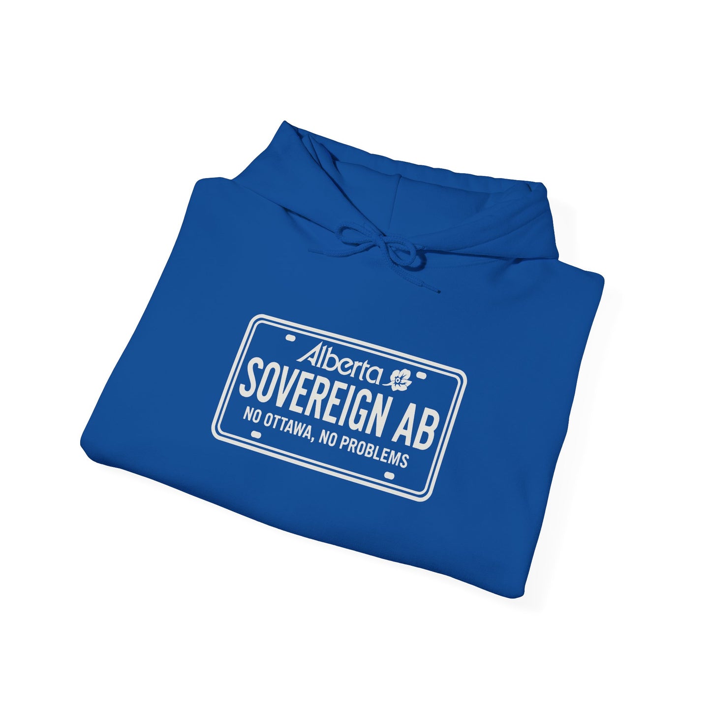 "Sovereign AB License Plate" Hoodie