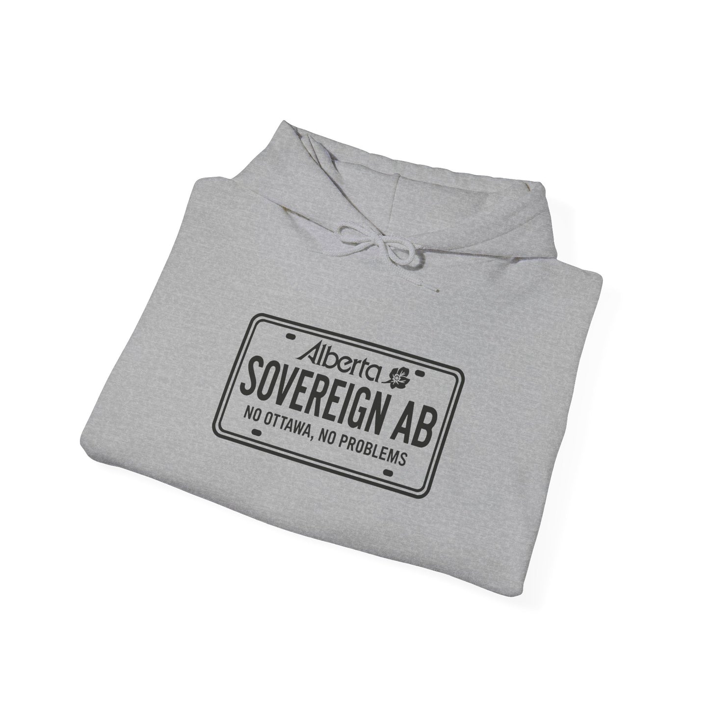 "Sovereign AB License Plate" Hoodie