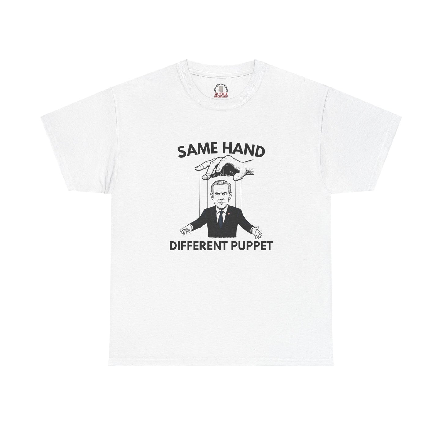 "Same Hand, Different Puppet" T-Shirt