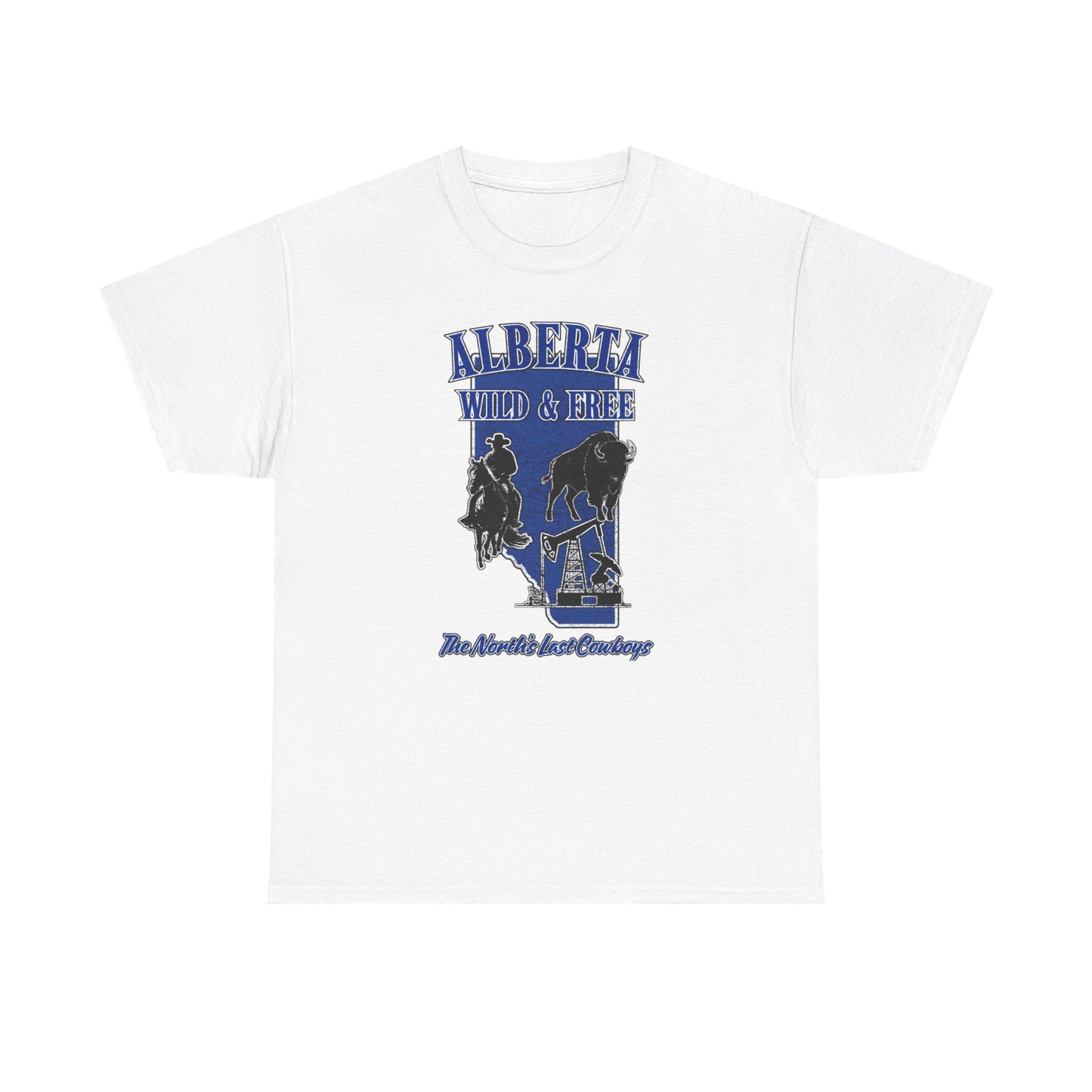 "Wild & Free, Blue" T-Shirt