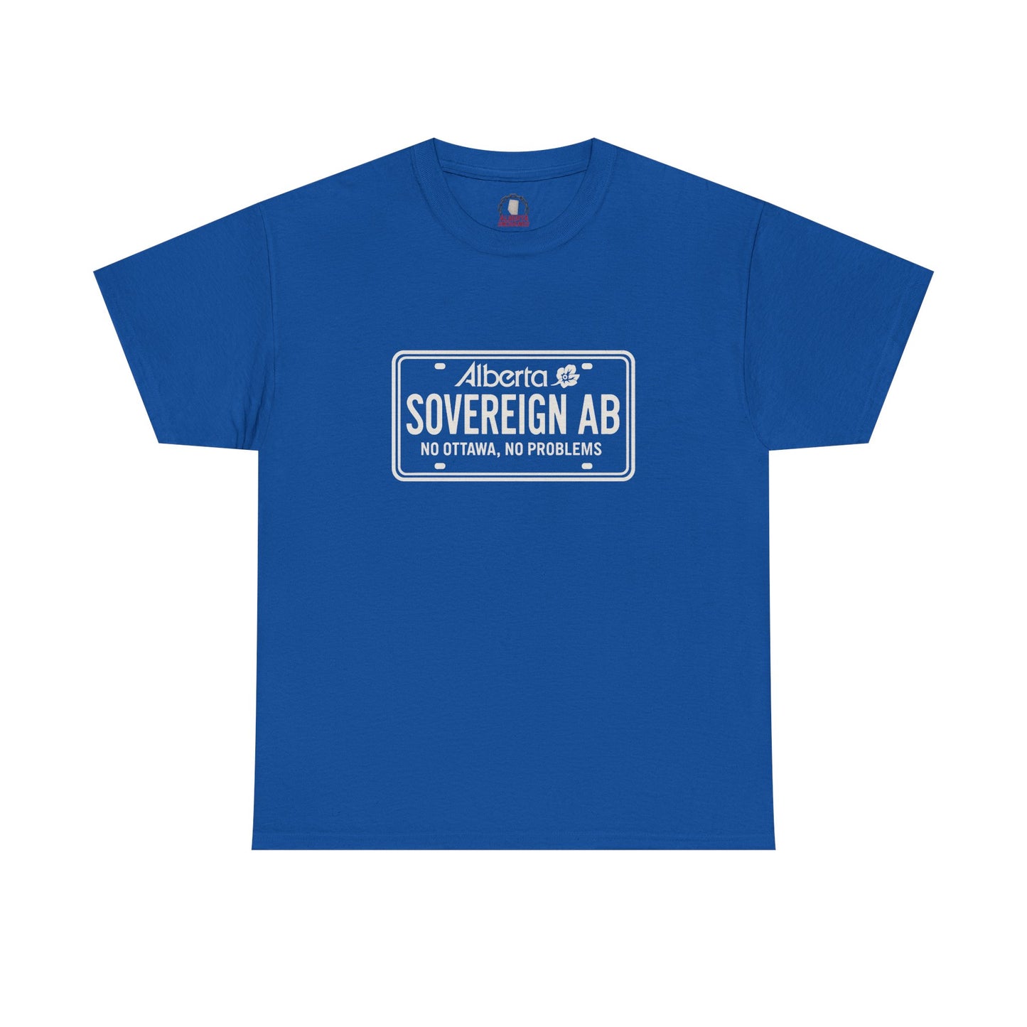 "Sovereign AB License Plate" T-Shirt