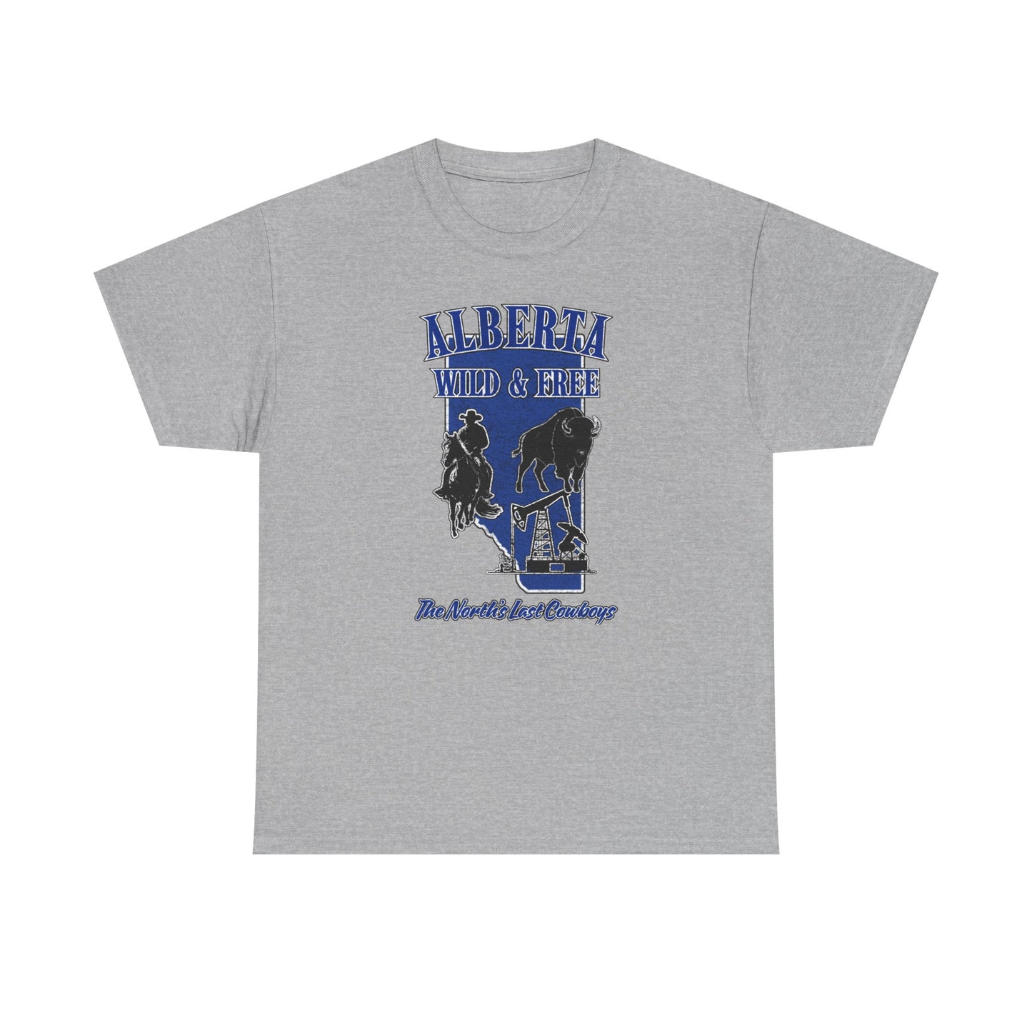 "Wild & Free, Blue" T-Shirt