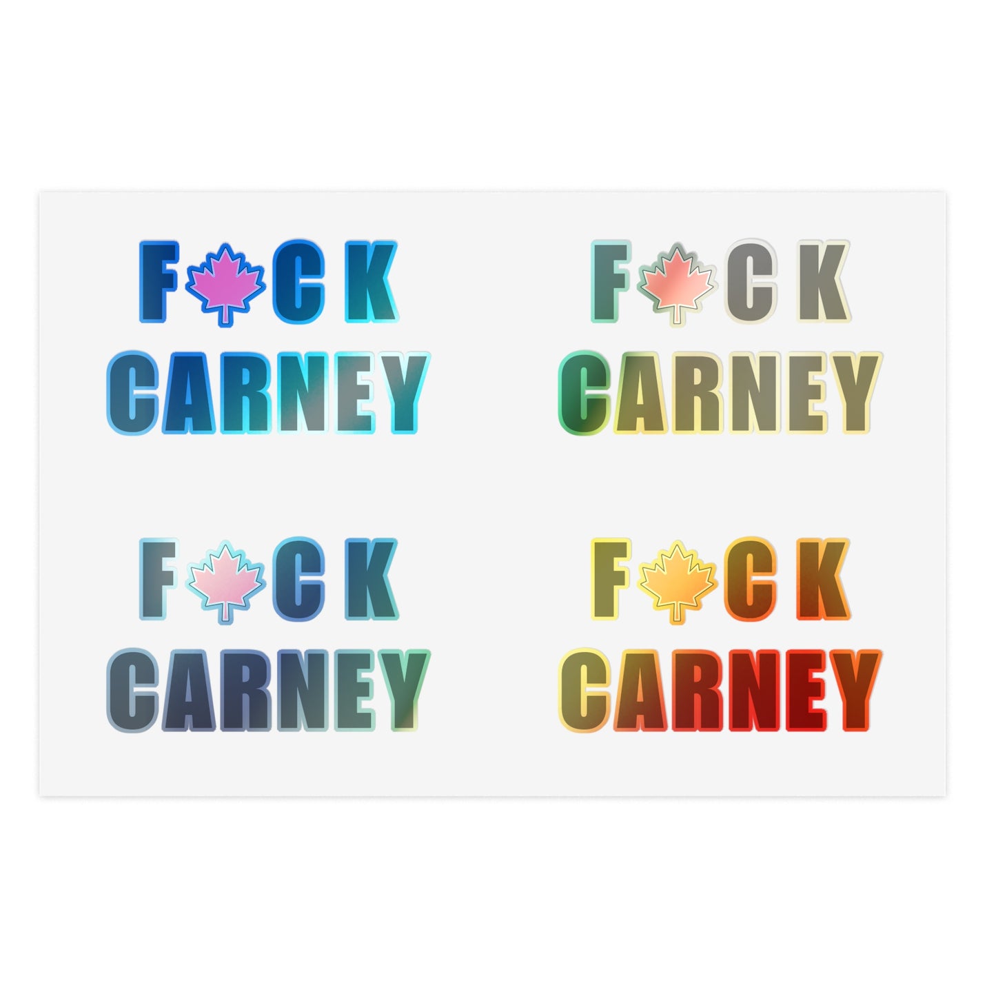 "Carney" Sticker 4-Pack