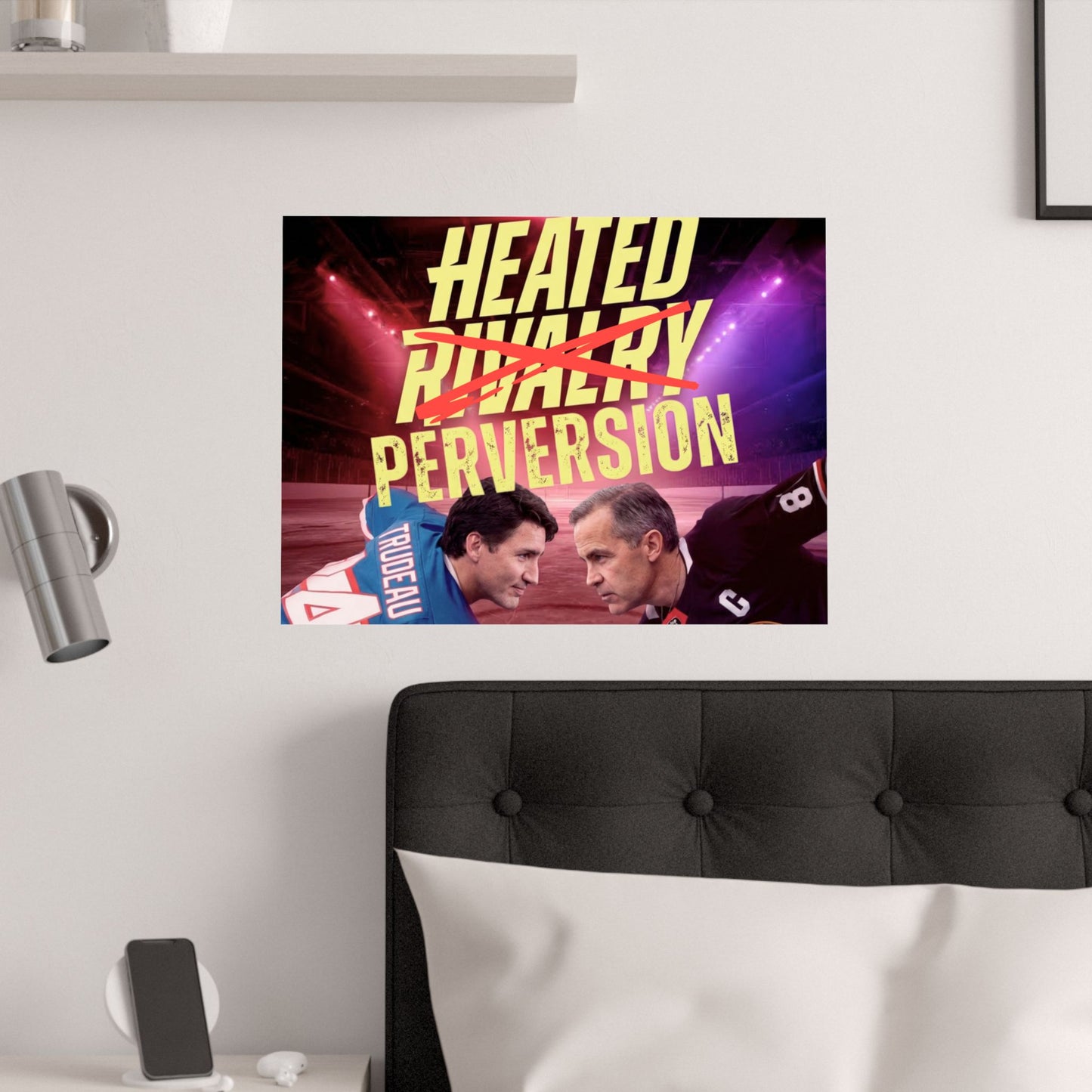 "Heated Rivalry" Satin Posters
