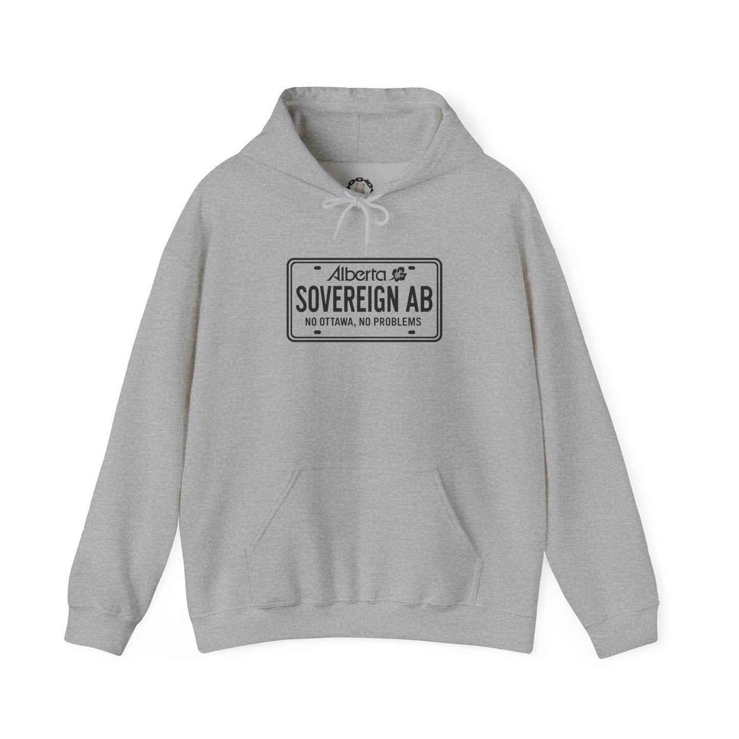 "Sovereign AB License Plate" Hoodie