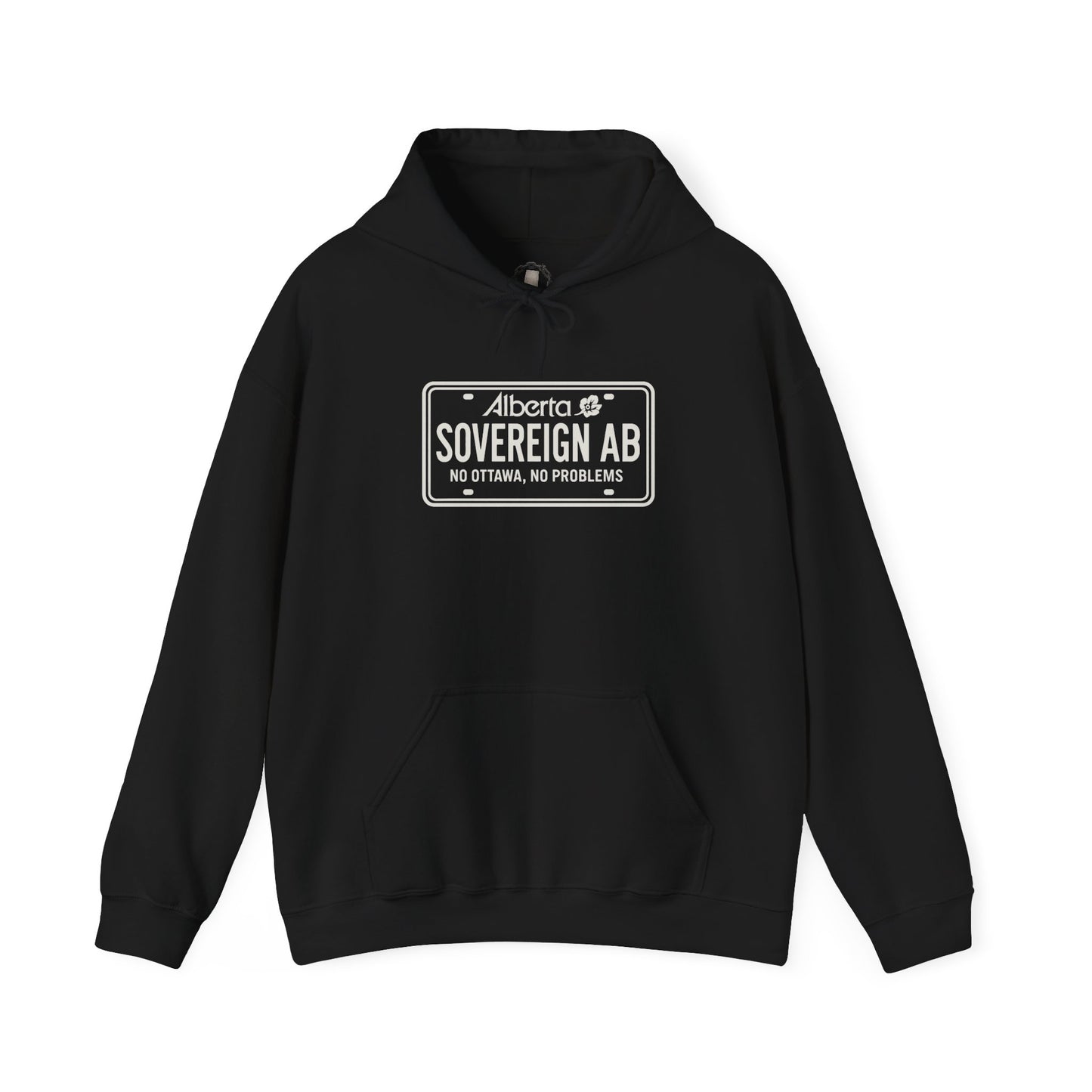 "Sovereign AB License Plate" Hoodie